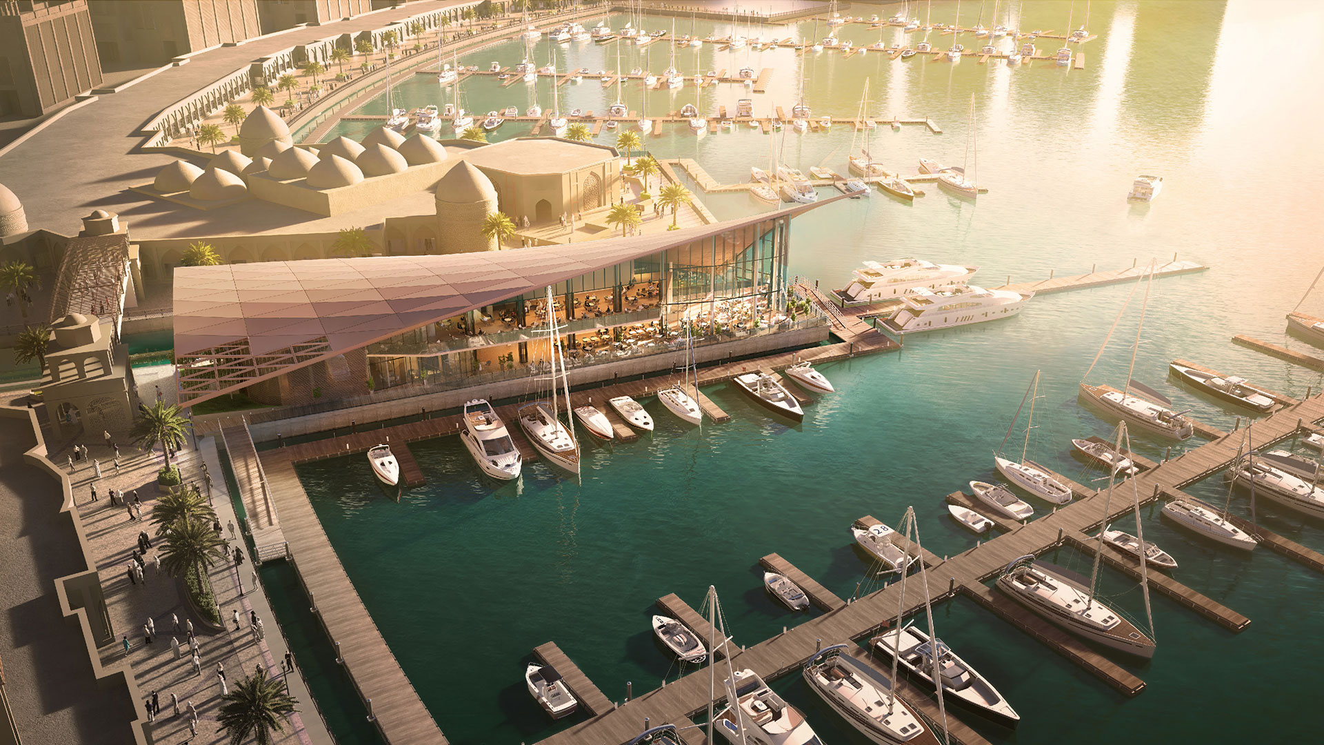 the pearl qatar yacht club